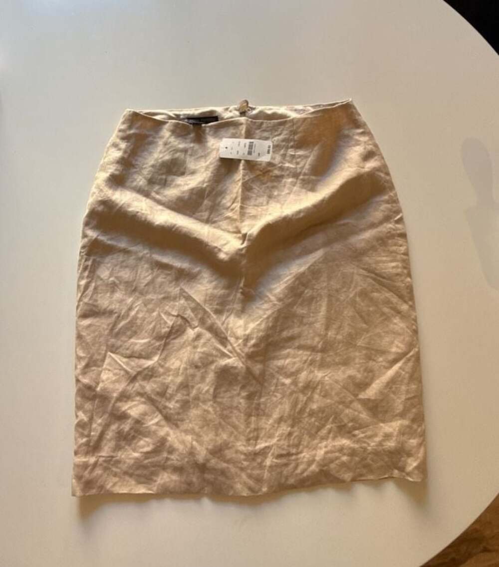 Brooks Brothers 346 Petite Linen Pencil Skirt Size 4P